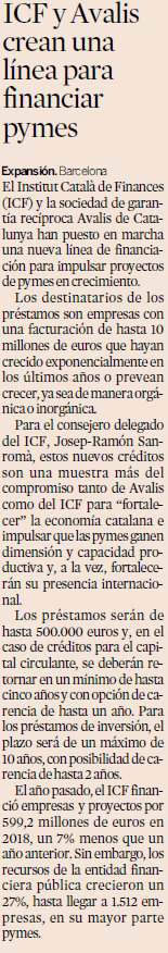 ICF Avalis Expansion