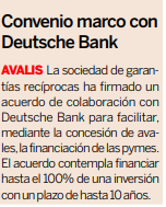 expansion avalis deutsche